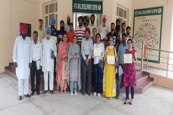 PAU Training course on setting up agro-based industries