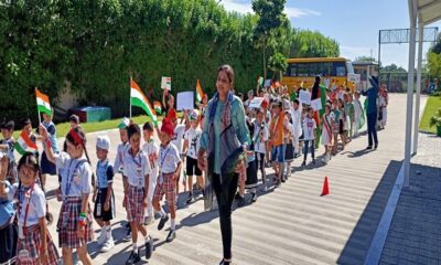 Amrit Mahautsav Rally of Azadi by BCM Arya School