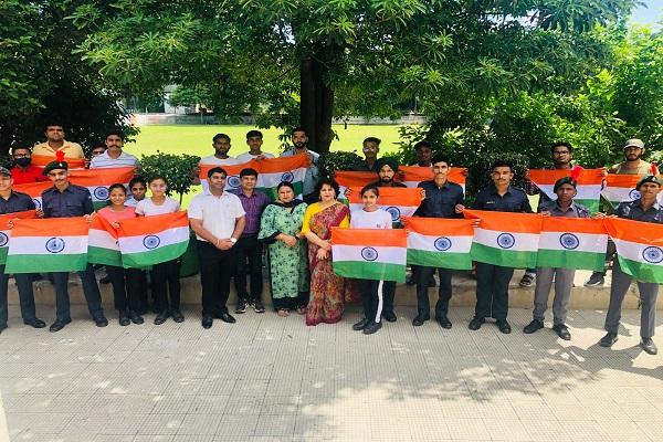 Seminar on "Our National Flag: Symbol of India's Unity and Greatness" at Arya College