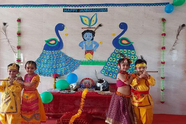 Janmashtami festival celebrated at Sacredsol Convent School