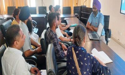 A training course was held on preparing a flower nursery