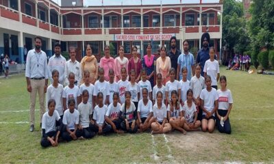Kho-Kho competition and volleyball tournament organized at Sacred Soul Convent School