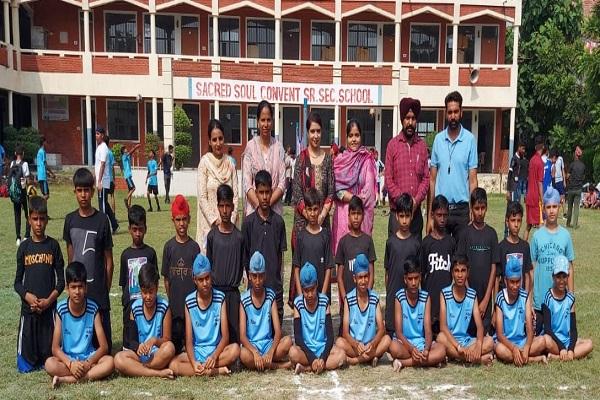 Zonal Level Kho-Kho Competition and Volleyball Tournament conducted at Sacred Soul Convent School