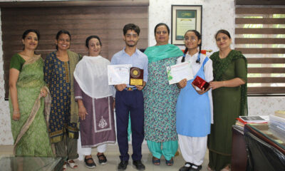 A student of Nankana Sahib Public School won the first place