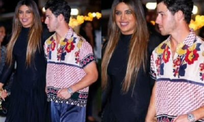 Priyanka Chopra went out on a New York dinner date with husband Nick, posed holding each other's hands