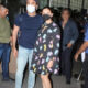 Alia was spotted at the airport with husband Ranbir, Hasina looked cool in a teddy-printed black dress