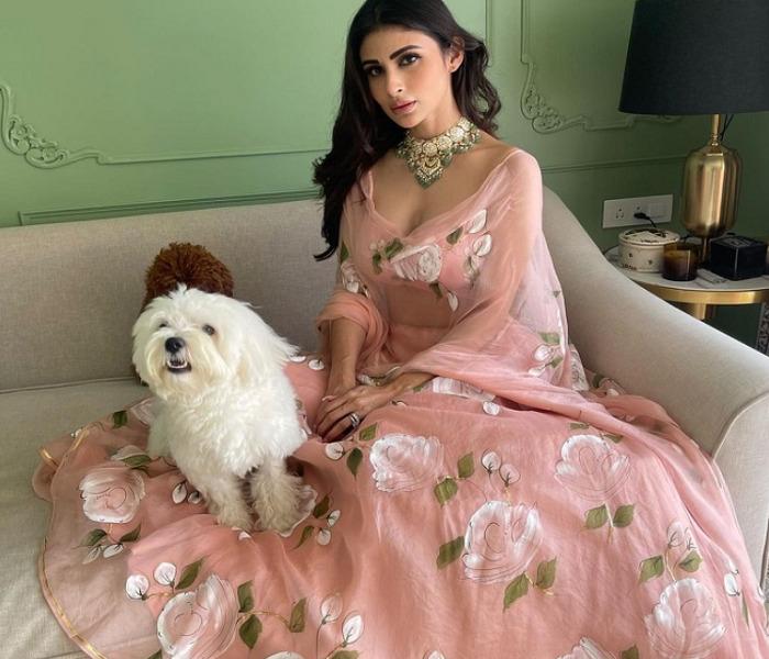 In pink lehenga, Mouni set the tone of boldness, the pictures are going viral on the internet