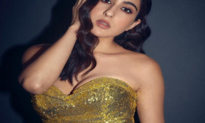 Sara Ali Khan posed in a glamorous style
