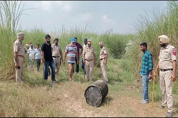 Big operation of Excise department on Sutlej river, 1,45,000 liters were removed and destroyed.