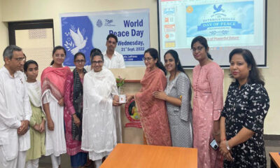 International Peace Day was celebrated in Sri Atam Vallabh Jain College