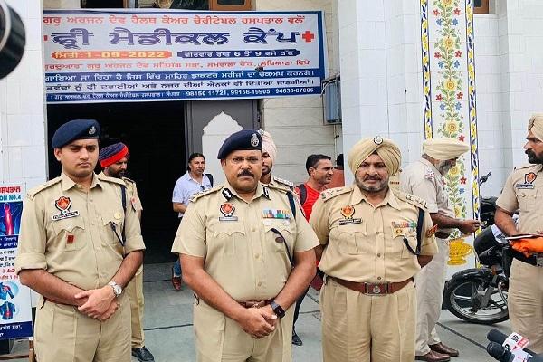 ADGP PK Sinha reached Ludhiana, appealed to install CCTV at religious places