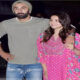 Mom-to-be Alia looks glamorous in kaftan dress, poses with husband Ranbir