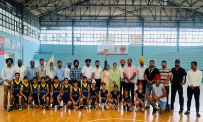 DGSG School's basketball team won the gold medal