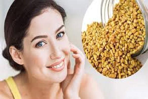 Open Pores are visible on the face then apply Methi Face Pack