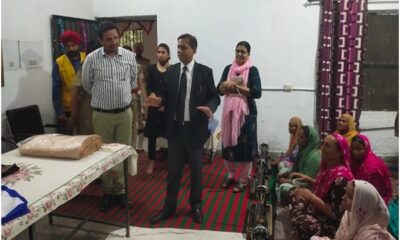 Initiation of special training program to give sewing training to women in Janana Jail