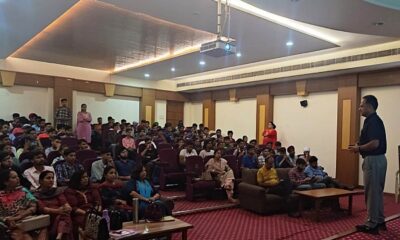 Orientation interaction session held at Kamala Lohtia College