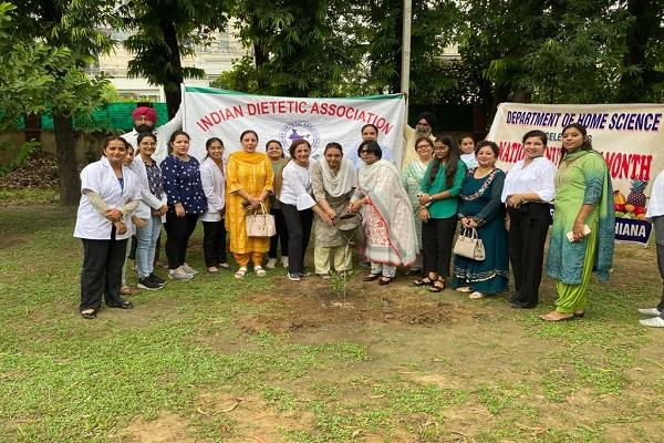 National Nutrition Month Ceremony organized at Government College Girls