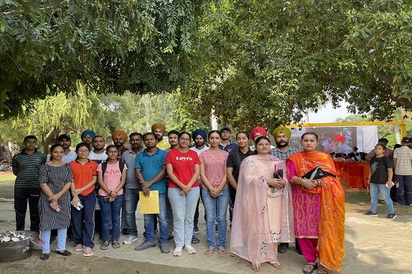 PAU NSS volunteers participated in the cleaning campaign