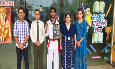 Spring Dalian won the gold medal in the 4th All India Open Karate Championship