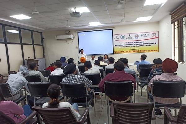 Organized workshop regarding National Apprenticeship Promotion Scheme