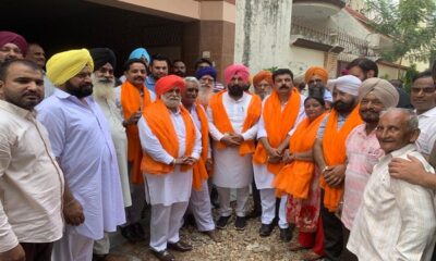 Inauguration of road construction work in New Shimlapuri area by MLA Sidhu