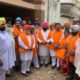 Inauguration of road construction work in New Shimlapuri area by MLA Sidhu