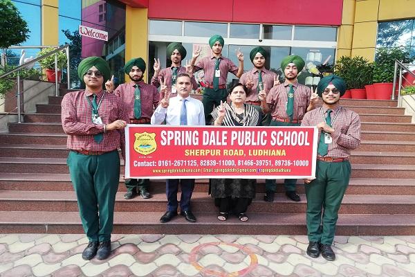 Spring Dalians selected for State Level Gatka Competition of Punjab School Games