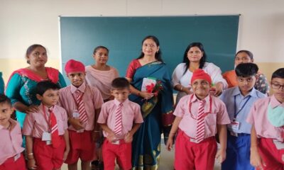 Teacher's Day celebrated in Drishti Public School