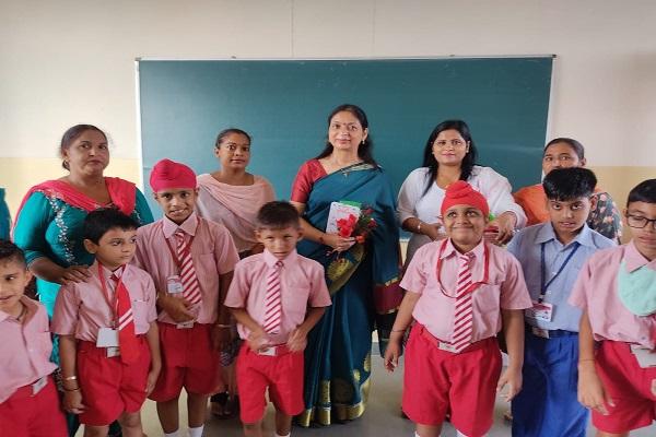 Teacher's Day celebrated in Drishti Public School