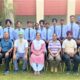 The players of Nankana Sahib School won the first place in basketball