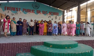 'Teacher's Day' was celebrated with great enthusiasm at Everest Public School