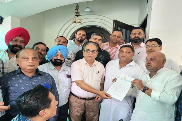 Demand letter submitted to MLA Gogi by Electric Vehicles Dealers Association