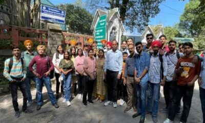 Students of Kamala Lohtia College visited Kasauli
