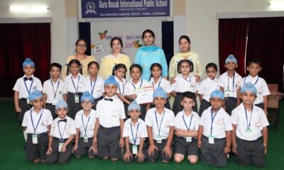 Quiz competition organized at Guru Nanak International School