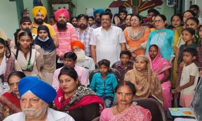 MLA Bagga participated in the parent-teacher meeting organized in the government schools of the constituency
