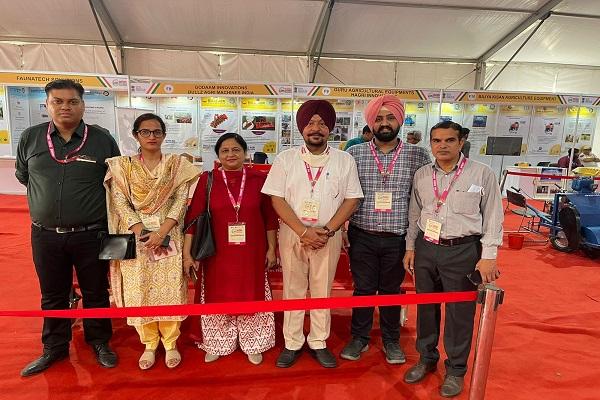 PAU 14 agricultural entrepreneurs participated in the Prime Minister's Kisan Samman Sammetra