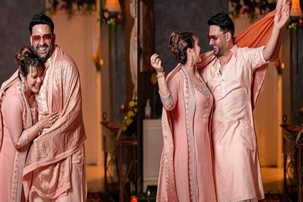 These pictures of Kapil Sharma and Ginni became the center of attraction, people praised them