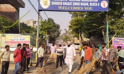 Cleanliness campaign launched by former councilor Dhaliwal - Stalled development work will begin