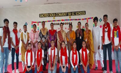Diwali festival celebrated at Sacred Soul Convent School