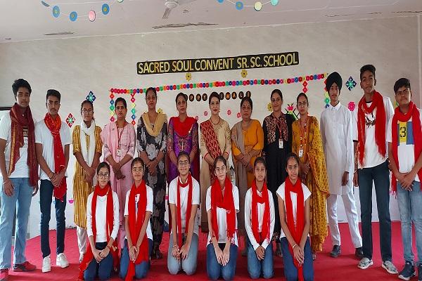 Diwali festival celebrated at Sacred Soul Convent School