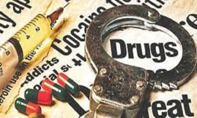 Huge quantity of drugs recovered from different places