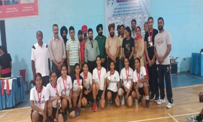 Ludhiana's Flag in Under-21 Boys/Girls Basketball Competitions