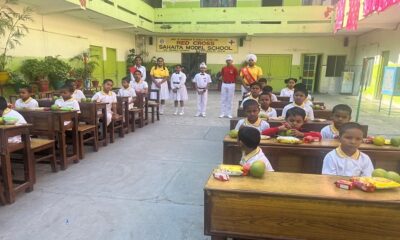 Candle decorating competition organized in Guru Nanak International Public School