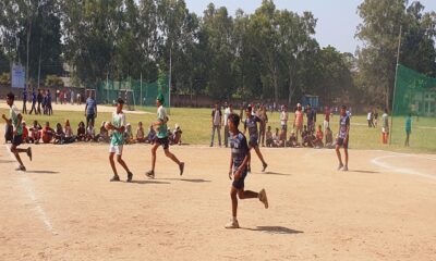 The District Sports Officer encouraged the winning players of various sports