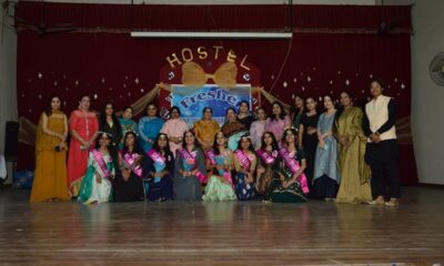Successful organization of Miss Hostel Fresher in government college girls