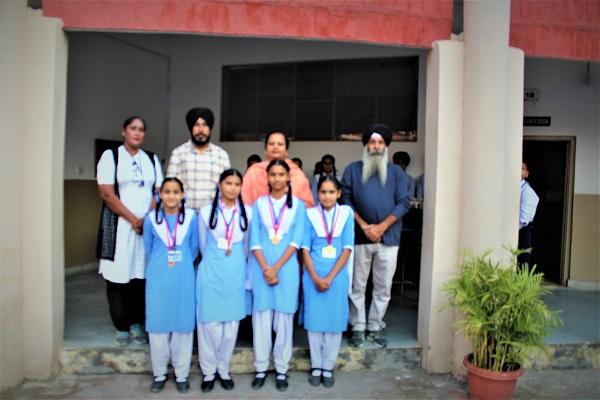 The students of Nankana Sahib Public School performed brilliantly in sports