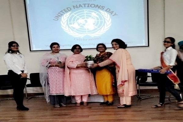77th United Nations Day celebrated at Government College Girls