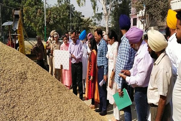 So far 81,80,888 metric tons of paddy has been purchased in the grain markets of Punjab.