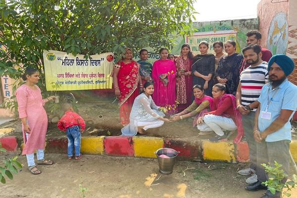 PAU Celebrated Women Farmers Day