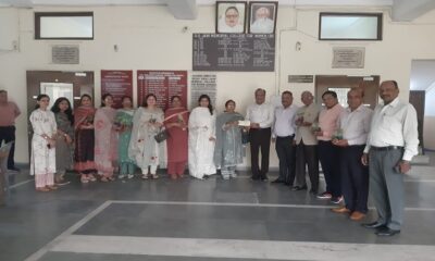 Scholarship given to the students of Devaki Devi Jain College for Women